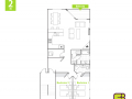 Alpine Apartments 2D floorplan 2020